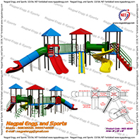 FRP Playground Equipment in Begusarai