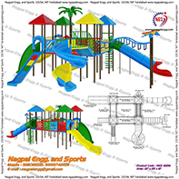 FRP Playground Equipment in Siddharthnagar