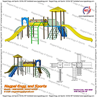 FRP Playground Equipment in Modi Nagar
